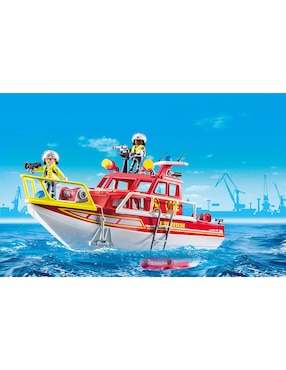 Playmobil Barco de Rescate 71598 Action Héroes 50 Aniversario