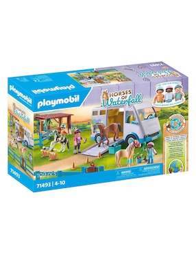 Playmobil Horses of Waterfall Escuela Móvil de Equitación 71493