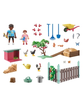 Playmobil My Life Corral De Pollos 71510