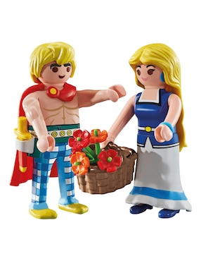 Playmobil Astérix Tragicómix Y Falbalá 71544