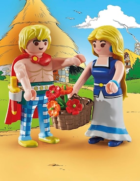 Playmobil Astérix Tragicómix y Falbalá 71544