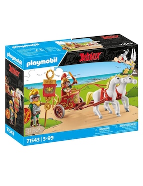 Playmobil Astérix Cuadriga Romana 71543