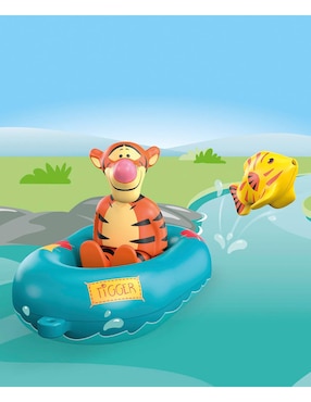 Playmobil Junior Aqua Tigger's Rubber Boat Ride 71704 Disney