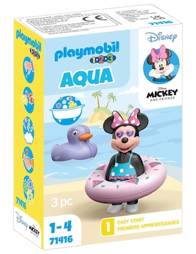 Playmobil Disney Minnie's Beach Trip 71706 1.2.3 Aqua
