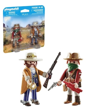 Playmobil Pm Duo Pack Bandido Y Sheriff 71508