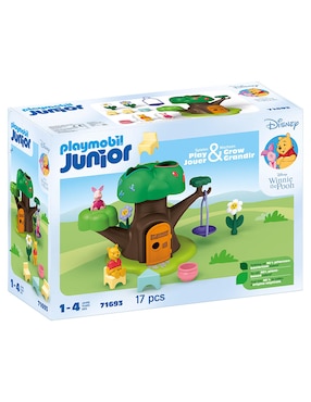 Playmobil Junior 1.2.3 Winnie's & Piglet's Tree House 71693 Disney