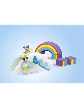 Playmobil Junior 1.2.3 Mickey's & Minnie's Clud Home 71696 Disney