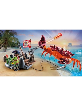 Playmobil Batalla con el Cangrejo Gigante 71532 Pirates