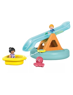 Playmobil Junior Aqua Water Seesaw With Boat 71687 Play Jover & Grow Grandir