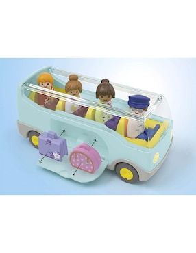 Playmobil Junior 1.2.3 Airport Shuttle Bus 71682 Play Jover & Grow Grandir