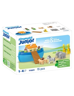 Playmobil Junior My Take Along 1.2.3 Noah's Ark 71681 Play Jover & Grow Grandir