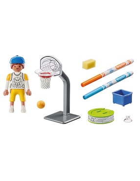 Playmobil Crayola Skater With Basketball 71516 Color
