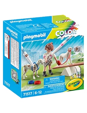 Playmobil Crayola Dogs Training 71517 Color