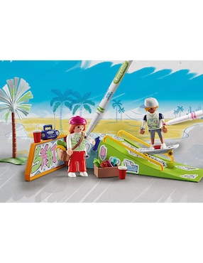 Playmobil Crayola Skatepark 71515 Color