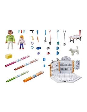 Playmobil Crayola Color salón canino 71514