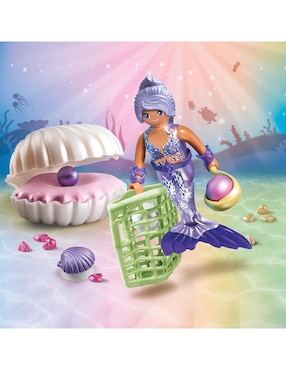 Playmobil Princess Magic Sirena con concha y perla 71502