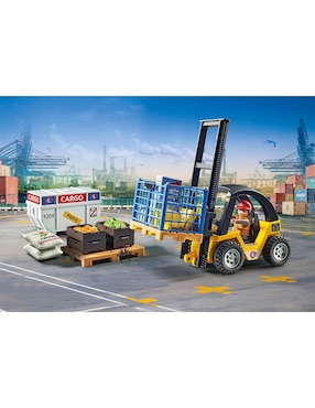 Playmobil My Life Carretilla Elevadora 71528