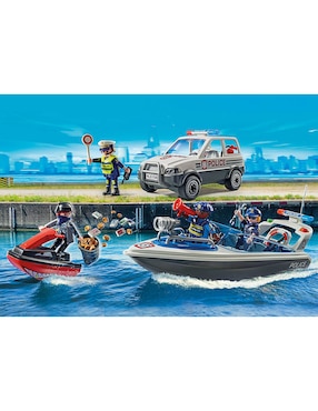 Playmobil City action Police Pursuit on the Water 71570