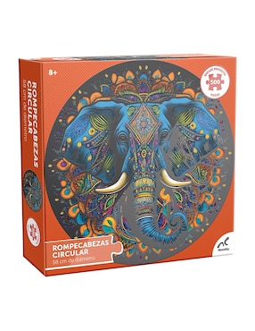 Rompecabezas Animales Elefante Novelty 500 Piezas