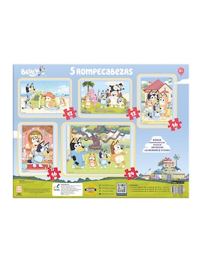 Rompecabezas Bluey Novelty 80 piezas