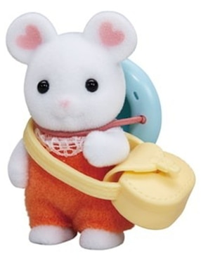 Set Muñecas Sylvanian Families Marshmallow Mouse Baby