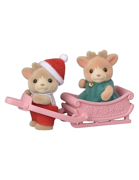 Set muñecas Sylvanian Families Reideer Family