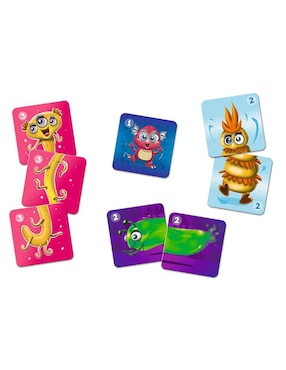 Memos Classic&Plus Pequeños Monstruos Trefl