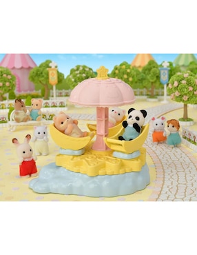 Set muñecas Sylvanian Families Baby Star Carousel