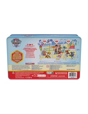 Rompecabezas panorámico 3 EN 1 Paw patrol Cardinal