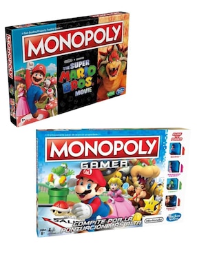 Monopoly Versiones Pingüe Mario Bros