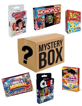 Mystery Box Juegos De Mesa Para Toda La Familia Pingüe