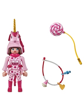Playmobil Mujer con disfraz de unicornio 71583 Special Plus