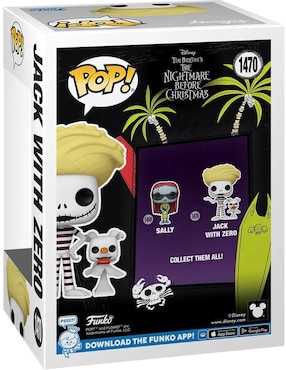Funko  POP! The Nightmare Before Christmas Jack Skellington & Zero