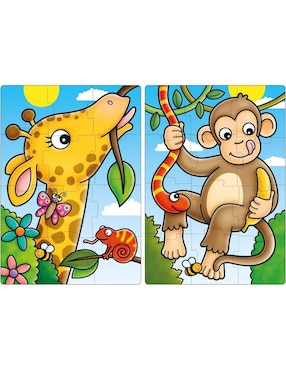 Rompecabezas First Jungle Friends Orchard Toys 24 piezas