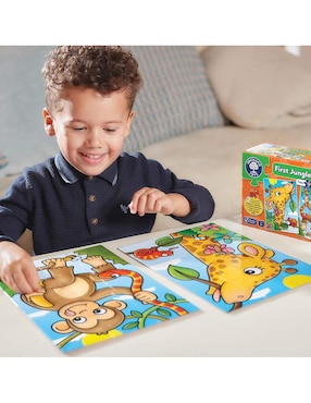 Rompecabezas First Jungle Friends Orchard Toys 24 piezas