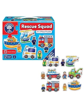 Rompecabezas Rescue Squad Orchard Toys 22 piezas