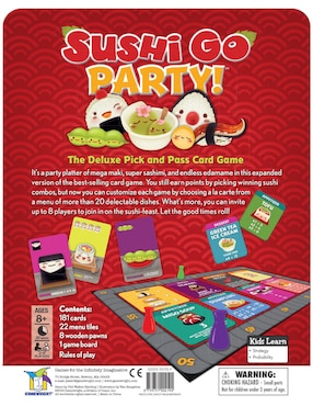 Sushi Go Party Gamewright