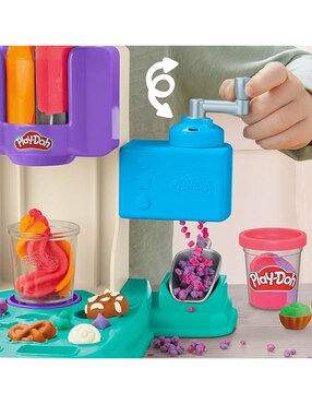 Manualidades heladería multicolor play doh no aplica
