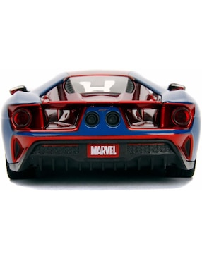 Automóvil deportivo Jada Toys 2017 ford gt Spider-Man