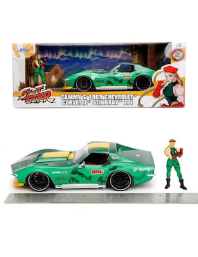 Automóvil Deportivo Jada Toys 1969 Chevrolet Corvette Stingray Zl1 Street Fighter