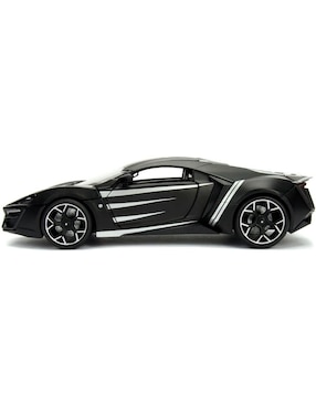 Automóvil deportivo Jada Toys lykan hypersport Black Panther