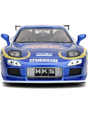 Automóvil deportivo Jada Toys 1993 mazda rx-7 Street Fighter