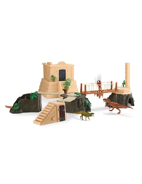 Set figuras acción articulada Dinosaurs Schleich