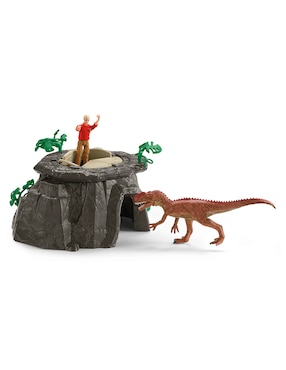 Set figuras acción articulada Dinosaurs Schleich