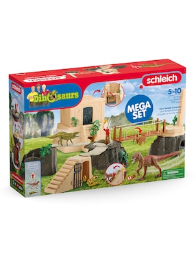 Set figuras acción articulada Dinosaurs Schleich