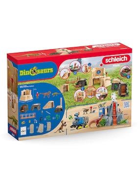 Set figuras acción articulada Dinosaurs Schleich