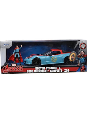 Automóvil deportivo Jada Toys 2006 chevrolet corvette z06 Doctor Strange