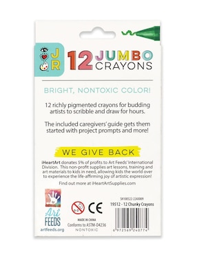 Crayones Gigantes iHeartArt JR Bright Stripes