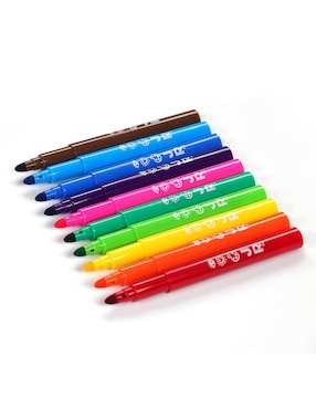 Marcadores lavables infantiles Bright Stripes