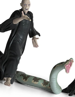 Figura de animales Harry Potter Voldemort, Bellatrix y Nagini collectors Schleich